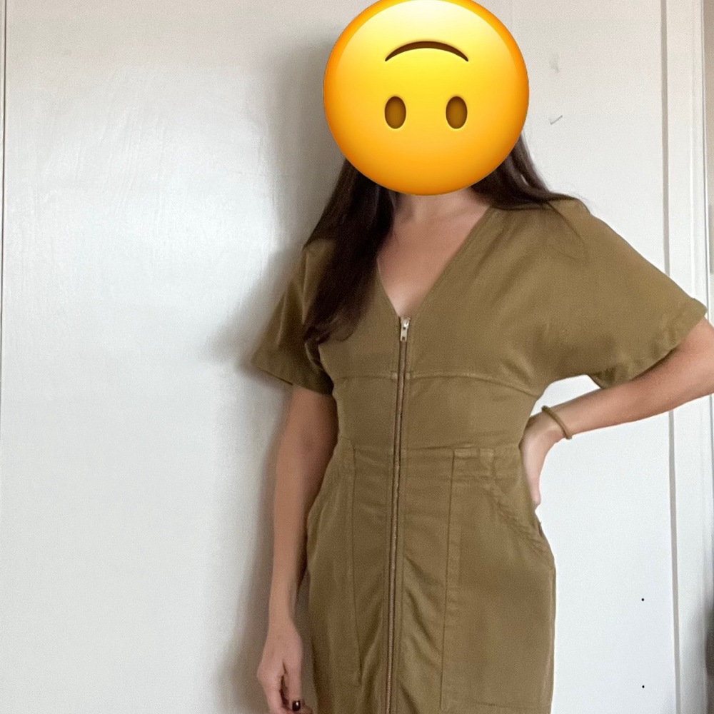 A.L.C. Novak utility Zip-Front Dress - Picture 3 of 6